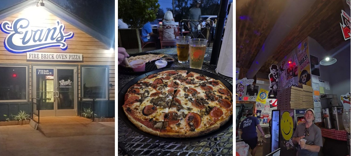 Evan's Fire Brick Oven Pizza